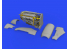 Eduard kit d'amelioration avion brassin 648582 Moteur Spitfire Mk.I Eduard 1/48