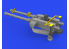 Eduard kit d'amelioration avion brassin 648584 Lysander Twin Browning machine gun Eduard 1/48