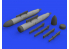 Eduard kit d'amelioration avion brassin 648612 SUU-23 gun pod 1/48
