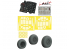 Eduard kit d'amelioration avion Löök+ 634023 A-26B Invader Hobby Boss 1/32