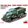 MINI ART maquette militaire 35136 CAMION SOVIETIQUE GAZ-AAA Mod&egrave;le 1940 CARGO 1/35