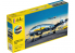 HELLER maquette avion 56382 STARTER KIT C-121A constellation "MATS" 1/72