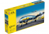 HELLER maquette avion 80382 C-121A constellation "MATS" 1/72