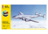 HELLER maquette avion 56393 STARTER KIT 749 CONSTELLATION 'Flying Dutchman' 1/72