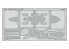 EDUARD photodecoupe avion Big33128 F-100F Partie II Trumpeter 1/32