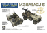AFV CLUB maquette militaire 35S99 Deux Israël série M38A1 véhicules de reconnaissance et de véhicules d'appui-feu 1/35