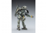 Hasegawa maquette 64120 Maschinen Krieger Intercepteur sans pilote de type humanoïde Glow Surfunt "Dachshund" 1/20