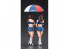 Hasegawa maquette voiture 29109 Ombrella Girl's 1/24