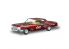 Revell US maquette voiture 4466 '62 Chevy Impala SS Hardtop 3'N1 1/25