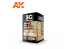 Ak interactive peinture acrylique 3G Set AK11678 COULEURS DE L'ARMÉE BRITANNIQUE AFRIQUE FIN 1942-43 4 x 17ml