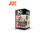 Ak interactive peinture acrylique 3G Set AK11687 COULEURS DE L'ARMÉE ALLEMANDE AVANT LA SECONDE GUERRE MONDIALE 3 x 17ml