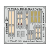 EDUARD photodecoupe avion FE1169 Harnais m&eacute;tal Junkers Ju 88C-6b Night Fighter ICM 1/48