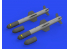 Eduard kit d'amelioration avion brassin 648619 AGM-84D Harpoon 1/48
