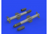 Eduard kit d'amelioration avion brassin 648619 AGM-84D Harpoon 1/48