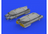Eduard kit d'amelioration brassin 672260 Brimstone avec AGML III Rack 1/72