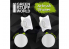 Green Stuff 509199 Filtres pour godet Aerographe x2