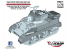 Mirage maquette militaire 726089 Stuart Mk.VI 'M5A1 (fin) 1ère division blindée du général Maczek, Chambois, 18 août 1944 1/72