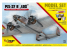 Mirage maquette bateaux 872092 Model Set PZL-37B 'ŁOŚ' Avion bombardier polonais 1/72