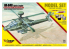 Mirage maquette helicoptere 872091 Model Set Hélicoptère d'attaque AH-64D APACHE Longbow 1/72