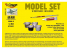 Mirage maquette helicoptere 872091 Model Set Hélicoptère d'attaque AH-64D APACHE Longbow 1/72