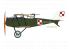 Mirage maquette avion 481403 HALBERSTADT CL.IV Guerre polonaise-soviétique / Forces d'occupation RAF 1919 1/48