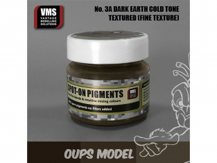 VMS Spot-On Pigments No3aFT Terre foncée Européenne Tchernozem ton froid Fine tex 45ml