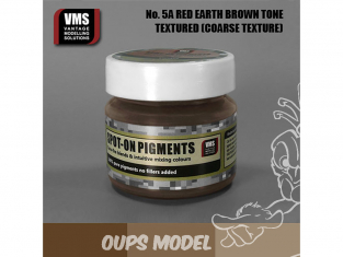VMS Spot-On Pigments No5aCT Terre rouge ton brun Coarse tex 45ml