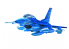 MASTER CRAFT maquette avion 040826 F-16D-30'Spangdahlem A.B. 1/72
