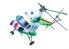 Master CRAFT maquette helicoptére 061531 Mil Mi-2 "Polizei/Policja/Policie 1/48