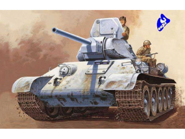 italeri maquette militaire 7008 T 34/76 M42 1/72