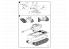 Modelcollect maquette militaire UA35019 Char Allemand E-60 Ausf.B 12.8cm Kwk Sabelzahntiger 1/35