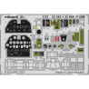Eduard photod&eacute;coupe avion 33282 Zoom int&eacute;rieur P-40M Trumpeter 1/32