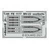 EDUARD photodecoupe avion FE1177 Harnais m&eacute;tal MV-22 Hobby Boss 1/48