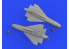 Eduard kit d'amelioration avion brassin 648616 AGM-62 Walleye II 1/48