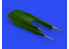 Eduard kit d'amelioration avion brassin 648626 Gun barrels MiG-15 Bronco / Hobby 2000 1/48