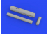 Eduard kit d'amelioration avion brassin 648626 Gun barrels MiG-15 Bronco / Hobby 2000 1/48