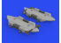 Eduard kit d'amelioration brassin 672261 BRU-57A Rack 1/72