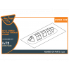 Clear Prop kit d'amelioration avion CPA72028 canopy form&eacute; sous vide Ki-51 Sonia (toutes versions) 1/72