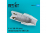 ResKit kit d'amelioration Avion RSU72-0090 Tuyère fermée F-16 F100-PW pour kit KINETIС 1/72