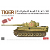 Rye Field Model maquette militaire 5001U Tigre I Initial Production D&eacute;but 1943 Front Afrique du Nord / Tunisie 1/35