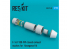 ResKit kit d'amelioration Avion RSU72-0088 Tuyère fermée F-16 F100-PW pour kit Hasegawa 1/72