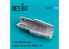 ResKit kit d'amelioration Avion RSU72-0089 Tuyère ouverte F-16 F100-PW pour kit Hasegawa 1/72