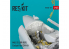 ResKit kit d'amelioration avion RSU48-0121 Cockpit MiG-25 (RB / RBT) pour kit ICM 1/48