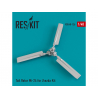 ResKit kit d'amelioration H&eacute;licopt&eacute;re RSU48-0126 Rotor de queue Mi-24 pour kit Zvezda 1/48