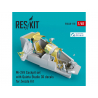 ResKit kit d'amelioration Helico RSU48-0118 Kit cockpit Mi-24 (V) avec d&eacute;calcomanies Quinta Studio 3D pour kit Zvezda 1/48