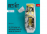 ResKit kit d'amelioration Helico RSU48-0118 Kit cockpit Mi-24 (V) avec décalcomanies Quinta Studio 3D pour kit Zvezda 1/48