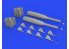 Eduard kit d'amelioration brassin 672264 GBU-24 1/72
