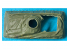 afv club maquette militaire ac35008 Mantlet Cover Type A pour Centurion 1/35
