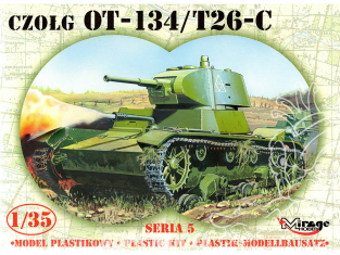 Mirage maquette militaire 35309 Char OT-134 / T26-C 1/35