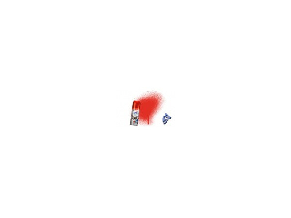 HUMBROL Peinture bombe 019 Rouge Vermillon Brillant acrylique